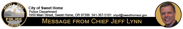 Message from Chief Lynn