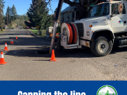 Capping the line