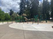 Plaza and playground equipment
