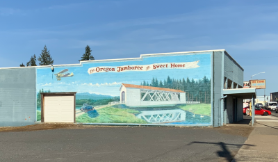 Oregon Jamboree mural