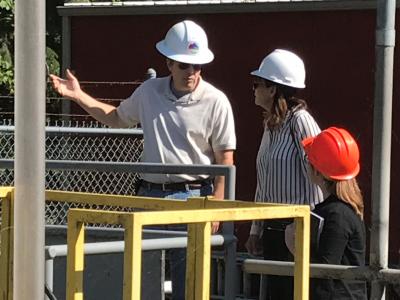 US Senator Ron Wyden Field Staff Visit Sweet Home
