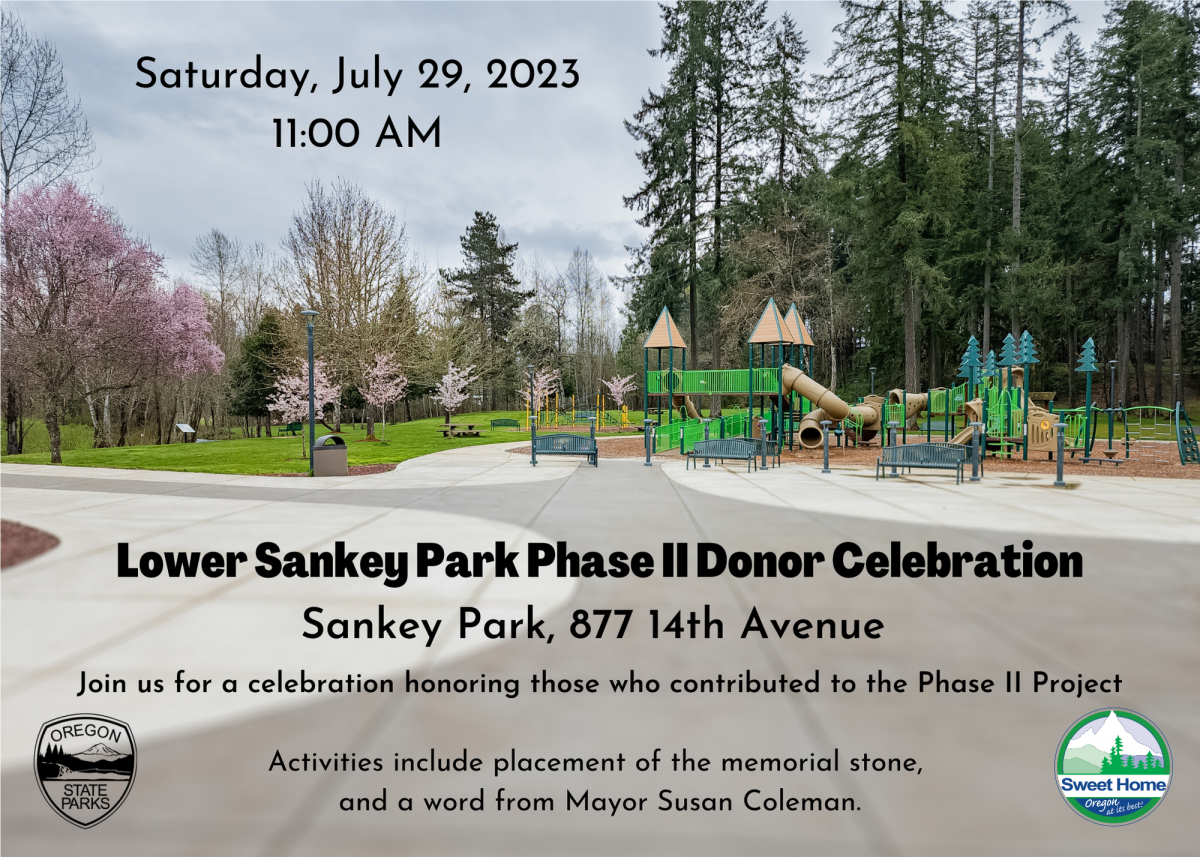 Lower Sankey Park Phase II Donor Celebration