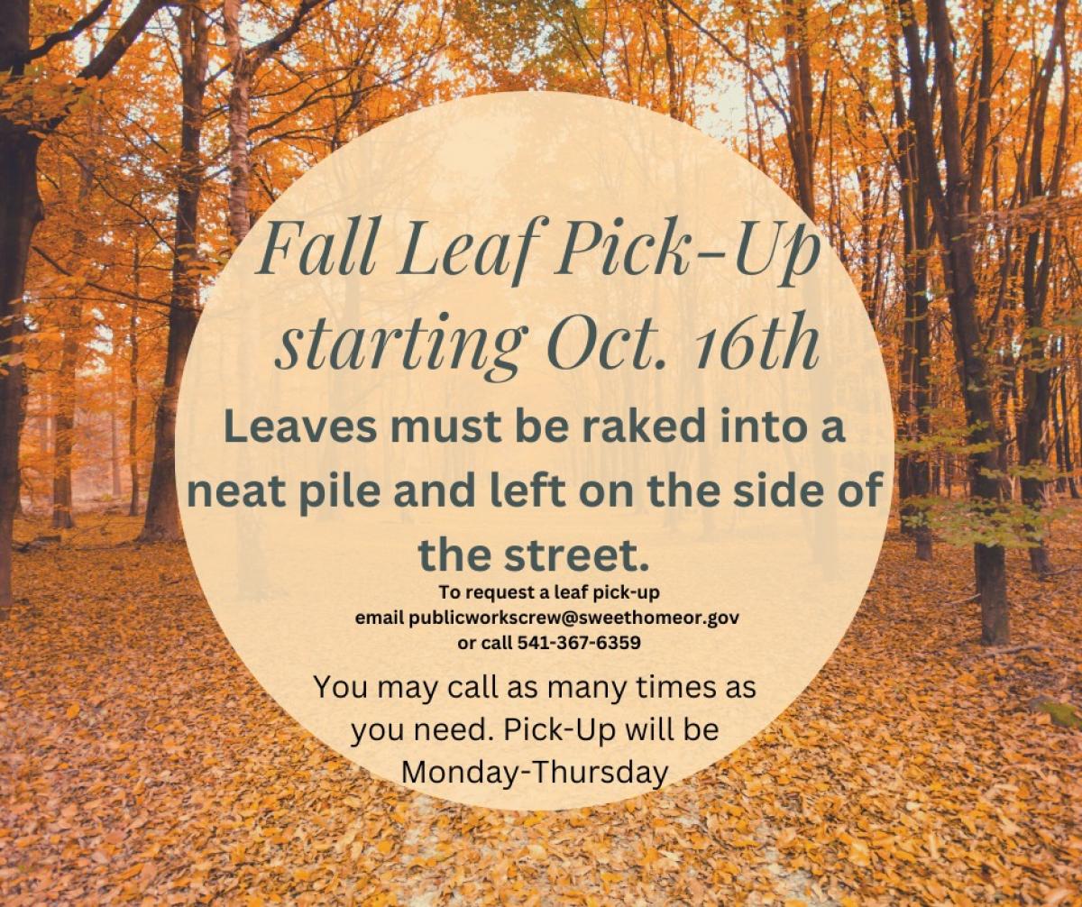 2023 Fall Leaf Pick-up