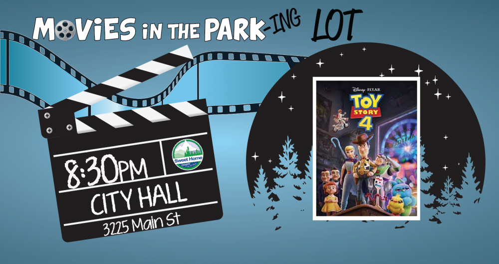Movies in the Parking Lot Sweet Home Oregon